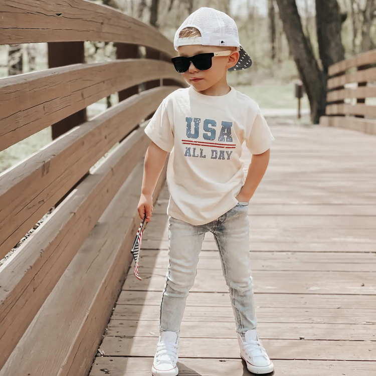 USA All Day Tee