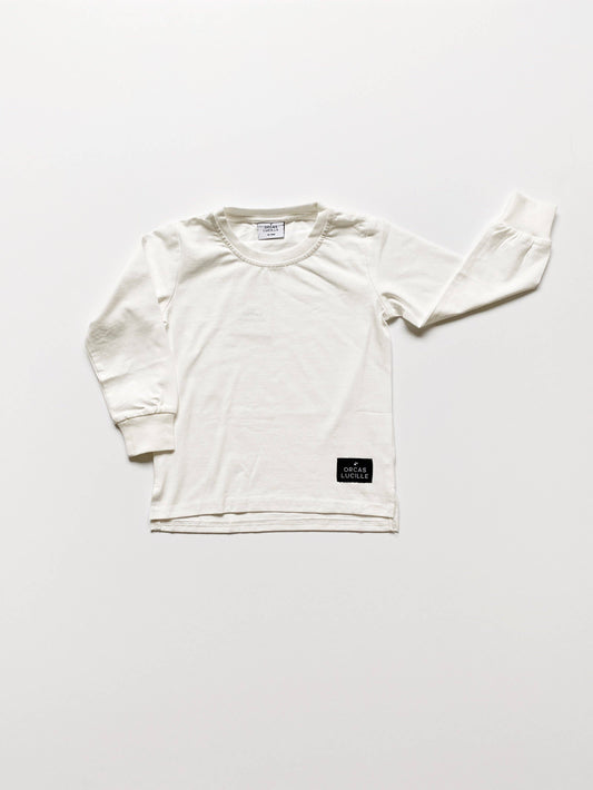 Long Sleeve Tee - Milk