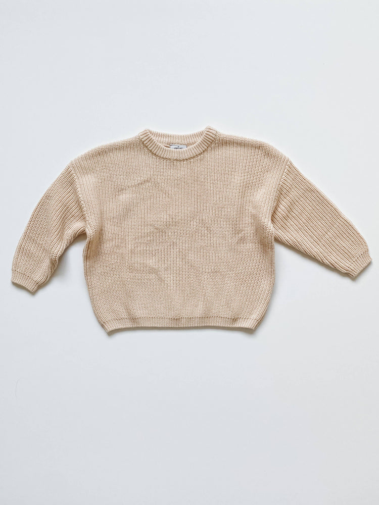 Knit Pullover - Cream